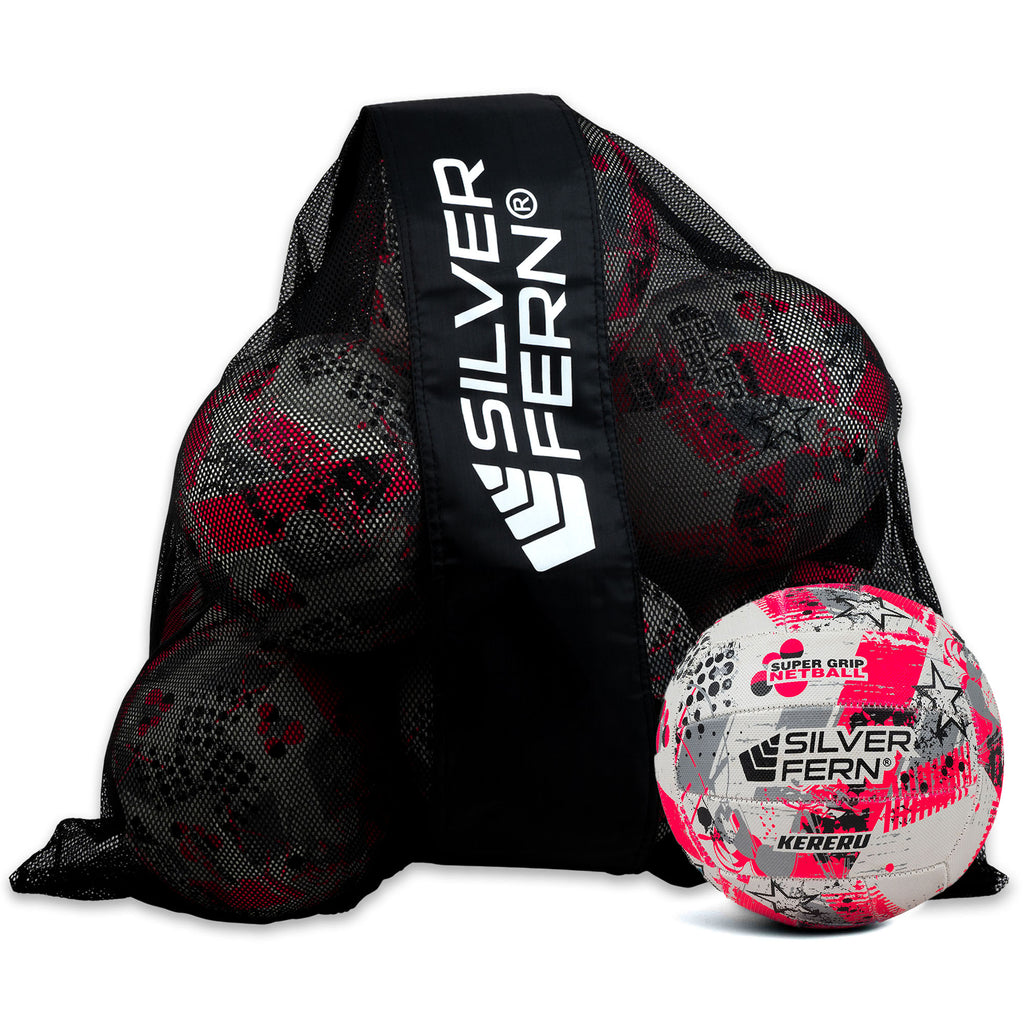 10 Ball Pack Kereru Trainer Pink/Silver Size 4