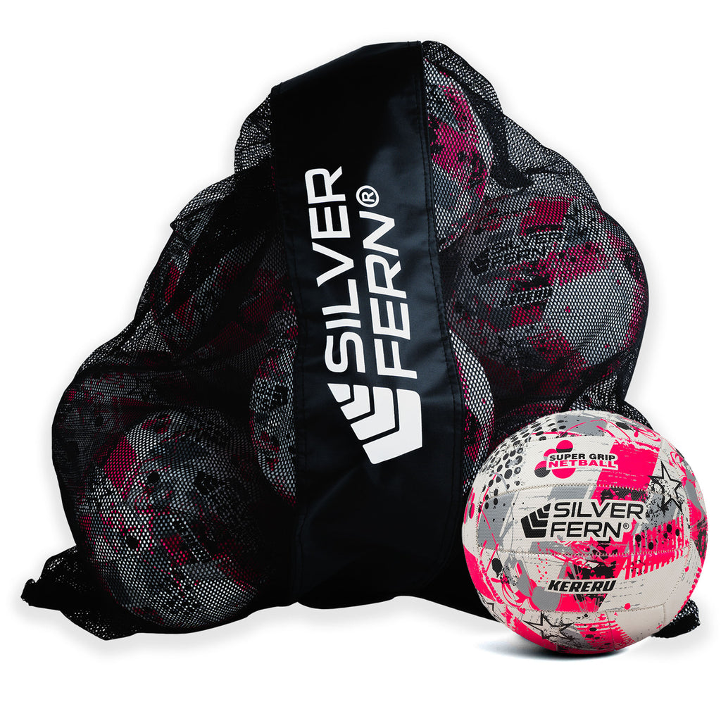 10 Ball Pack Kereru Trainer Pink/Silver Size 5