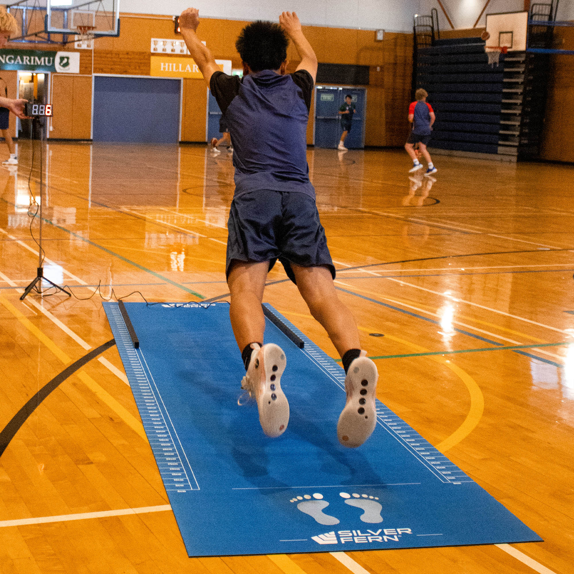 Electronic Long Jump Tester