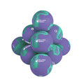 Silver Fern 10 Ball Pack Netball Tui Purple Size 4, White background image