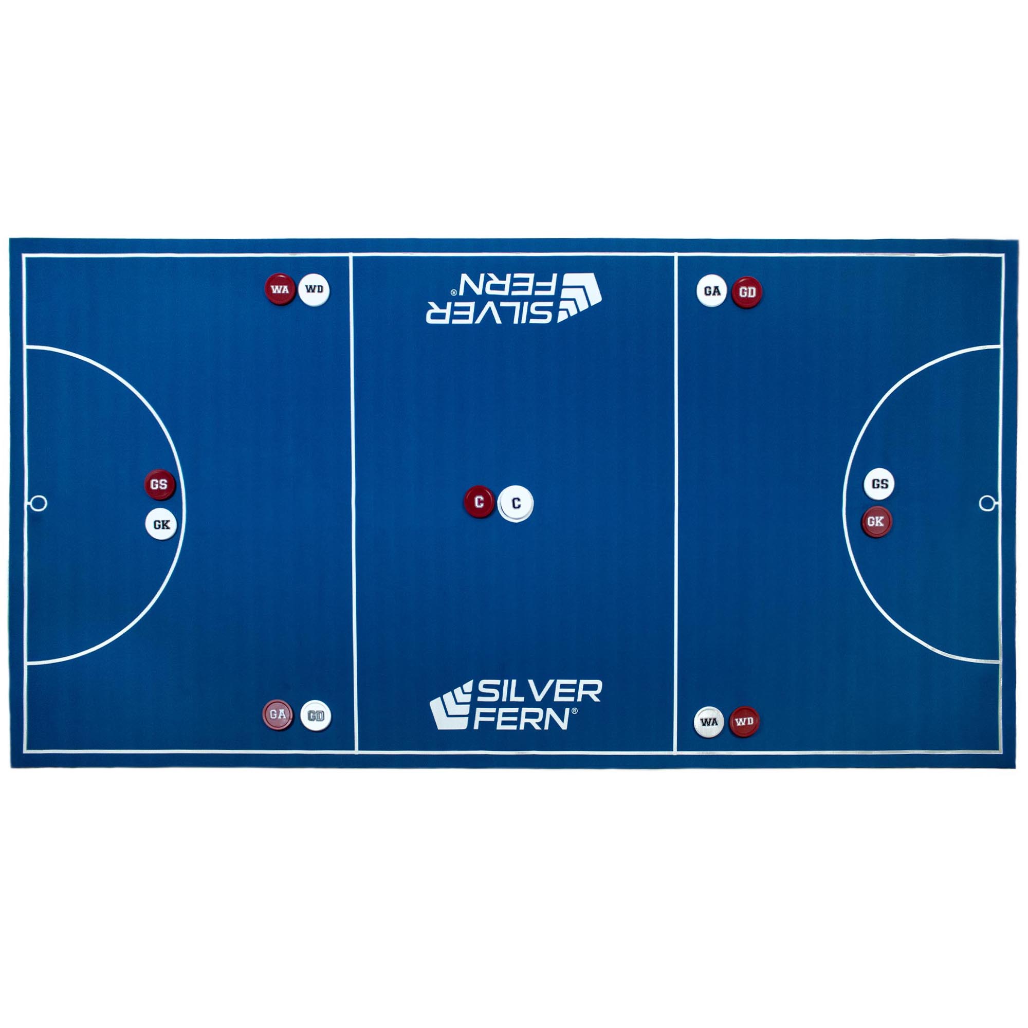 Silver Fern Netball Coaching Mat