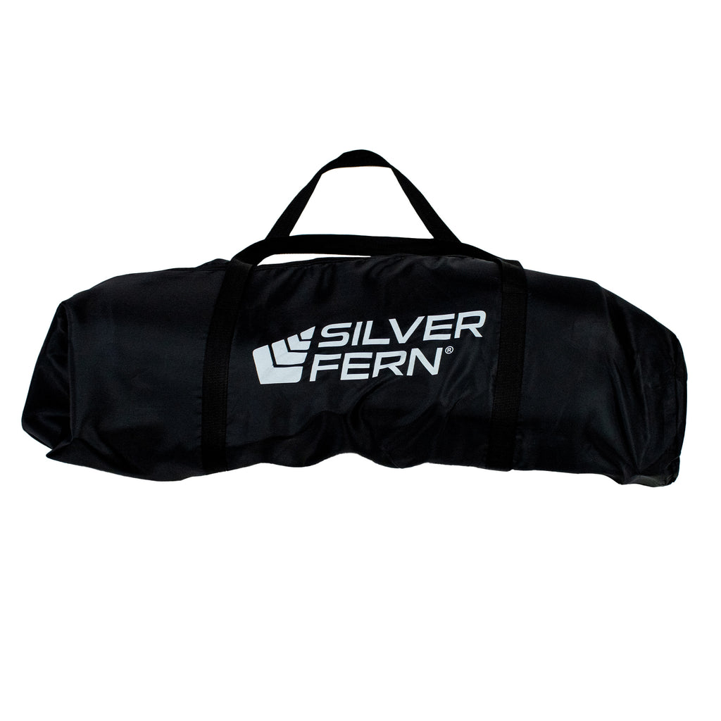 Silver Fern Rugby Union Coaching Mat, carry bag, white background photo