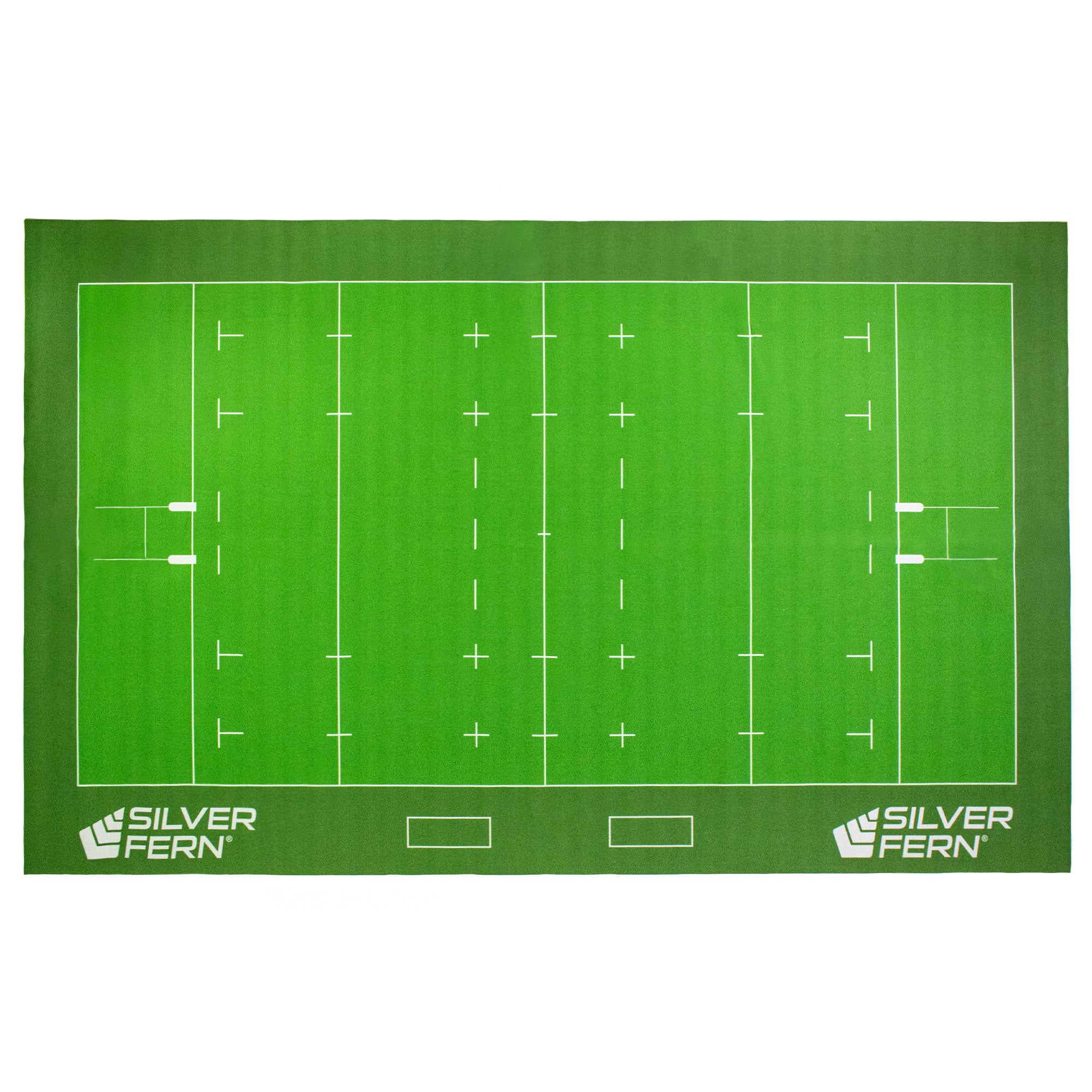 Silver Fern Rugby Union Coaching Mat, white backround shot