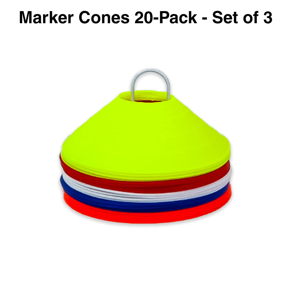 NSW Marker Cones 20-pack - Set of 3